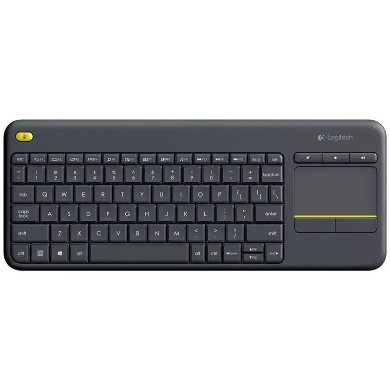 LOGITECH Wireless Touch Keyboard K400 Plus - negro - Qwerty neerlandés