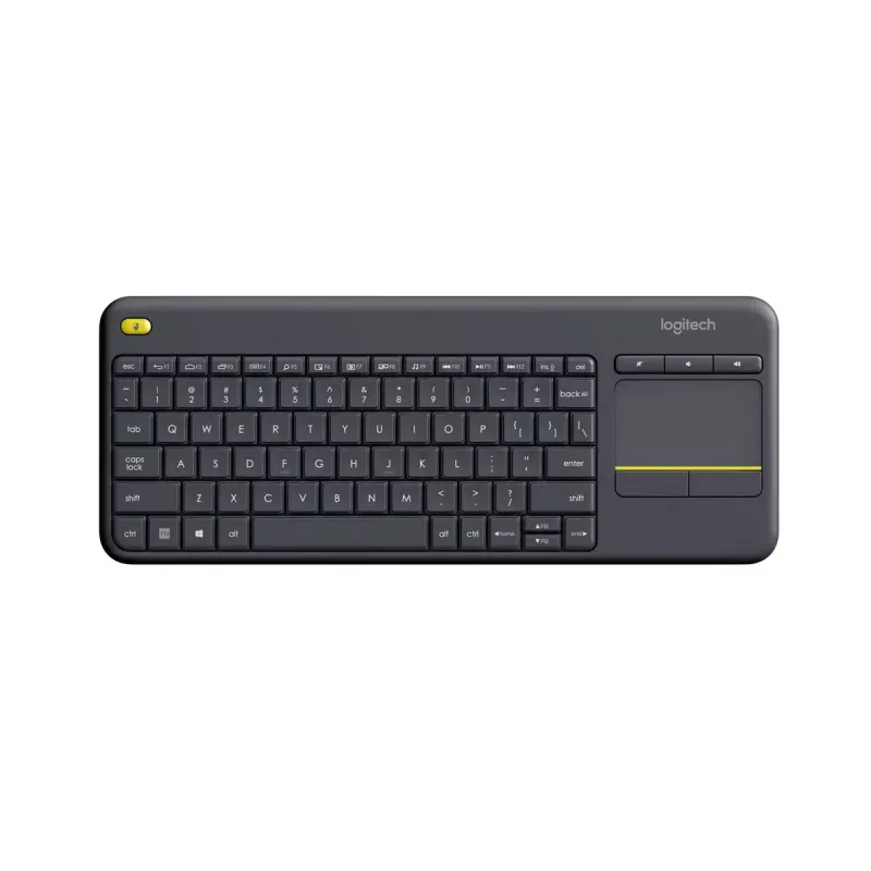 LOGITECH Wireless Touch Keyboard K400 Plus - negro - Qwerty neerlandés