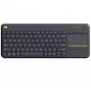 LOGITECH Wireless Touch Keyboard K400 Plus - negro - Qwerty neerlandés