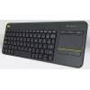 LOGITECH Wireless Touch Keyboard K400 Plus - negro - Qwerty neerlandés