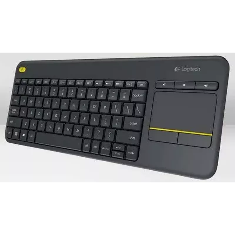 LOGITECH Wireless Touch Keyboard K400 Plus - negro - Qwerty neerlandés