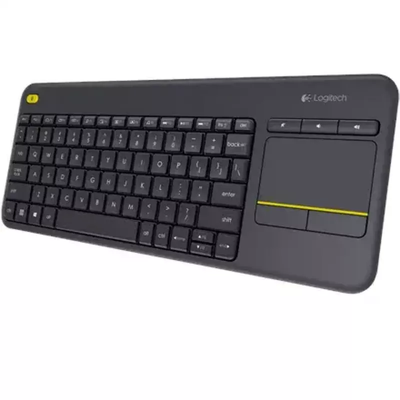 LOGITECH Wireless Touch Keyboard K400 Plus - negro - Qwerty neerlandés