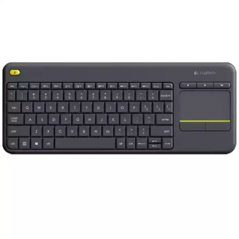 LOGITECH Wireless Touch Keyboard K400 Plus - negro - Qwerty neerlandés