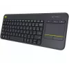 LOGITECH Wireless Touch Keyboard K400 Plus - negro - Qwerty neerlandés