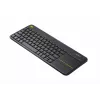 LOGITECH Wireless Touch Keyboard K400 Plus - negro - Qwerty neerlandés