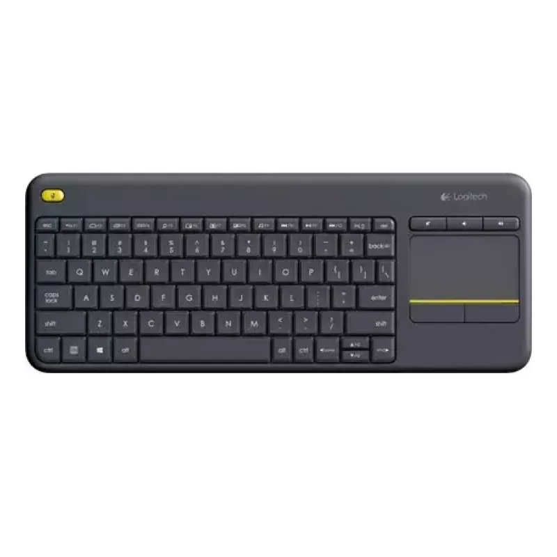 LOGITECH Wireless Touch Keyboard K400 Plus - negro - Qwerty neerlandés