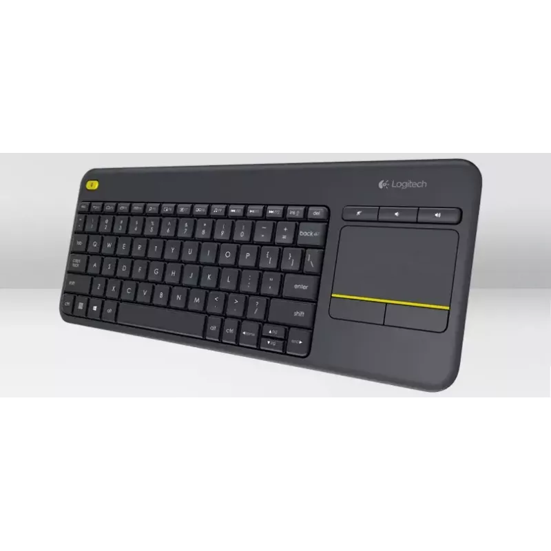 LOGITECH Wireless Touch Keyboard K400 Plus - negro - Qwerty neerlandés
