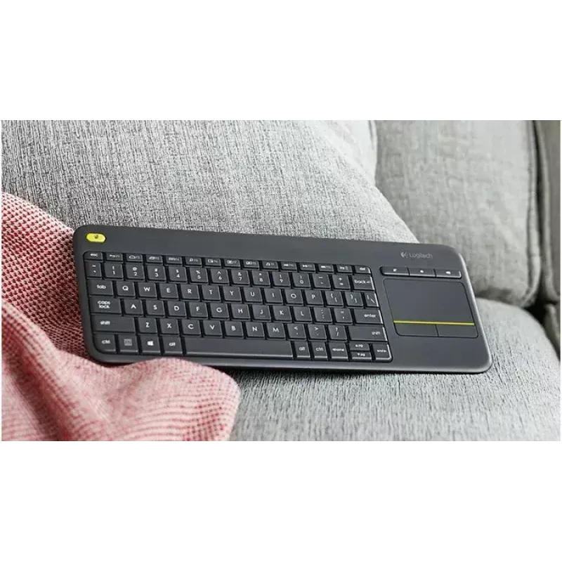 LOGITECH Wireless Touch Keyboard K400 Plus - negro - Qwerty neerlandés