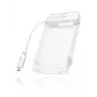 ICY BOX IB-AC703-C caja para HDD/SSD transparente, blanco 2,5