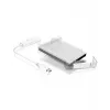 ICY BOX IB-AC703-C caja para HDD/SSD transparente, blanco 2,5 inch