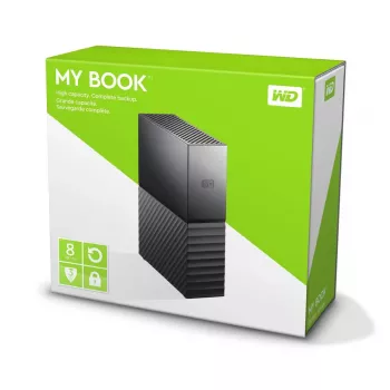 WESTERN DIGITAL disco duro – My Book – 8 TB – USB-A 3.2 Gen 1
