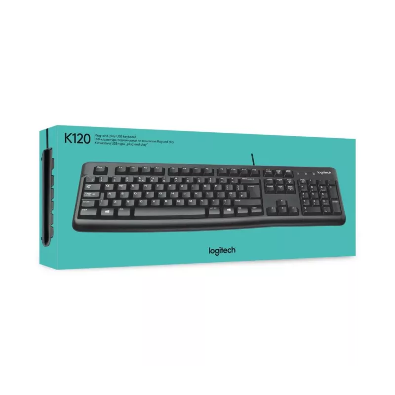 LOGITECH teclado OEM K120 AZERTY francés