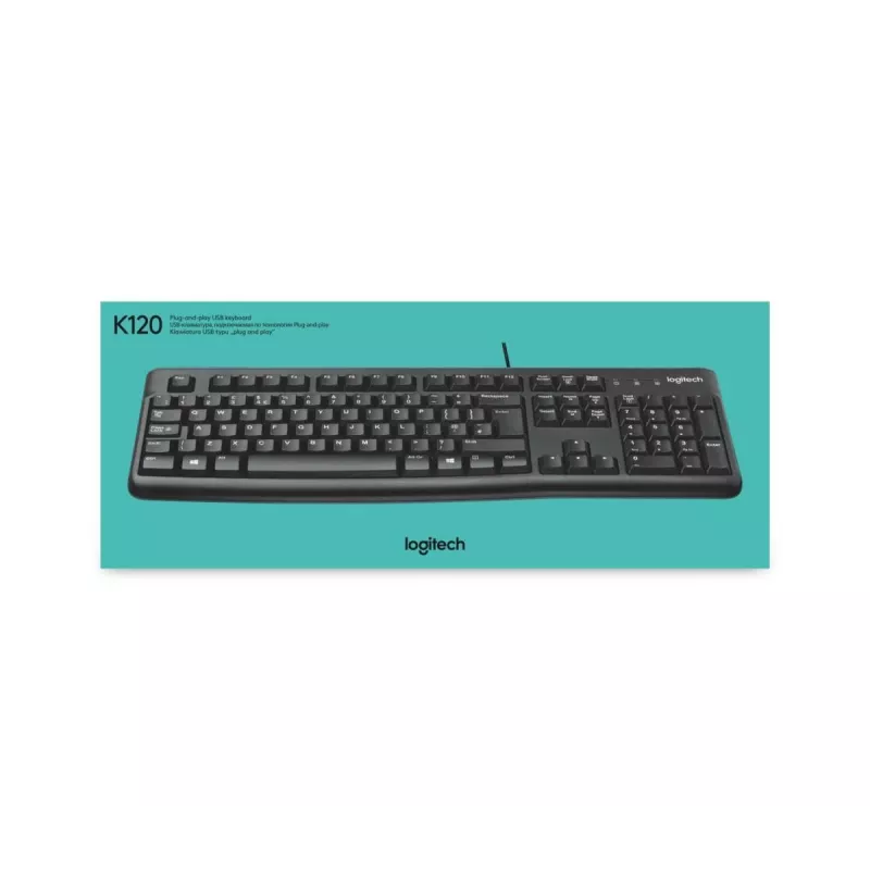 LOGITECH teclado OEM K120 AZERTY francés