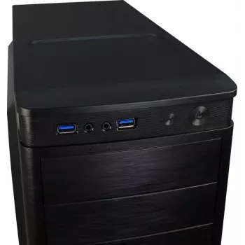 Caja de PC Inter-Tech IT-5905 torre Midi negra