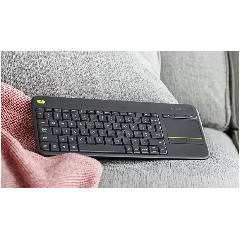 LOGITECH Wireless Touch Keyboard K400 Plus - negra - QWERTZ alemán