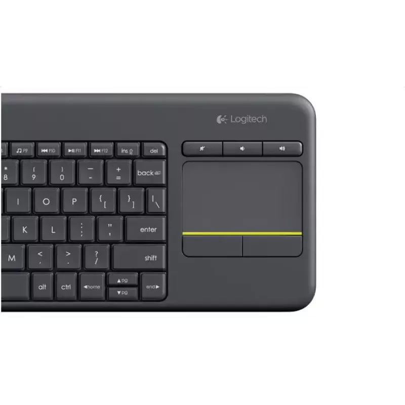 LOGITECH Wireless Touch Keyboard K400 Plus - negra - QWERTZ alemán