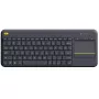 LOGITECH Wireless Touch Keyboard K400 Plus - negra - QWERTZ alemán