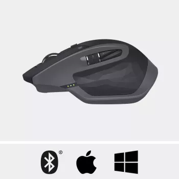 Logitech MX Master 2S ratón RF inalámbrico + Bluetooth