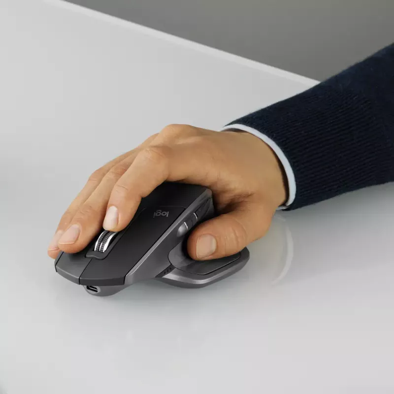 Logitech MX Master 2S ratón RF inalámbrico + Bluetooth