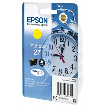 Epson despertador pack individual Amarillo 27 DURABrite Ultra Ink