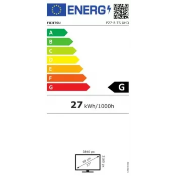 Fujitsu P27-8 TS UHD Monitor 68,6 cm (27