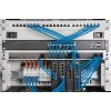 Panel de gestión de cables con cepillo DIGITUS 1U 44x483x11 mm, tamaño del cepillo 27x423 mm, color gris (RAL 7035)