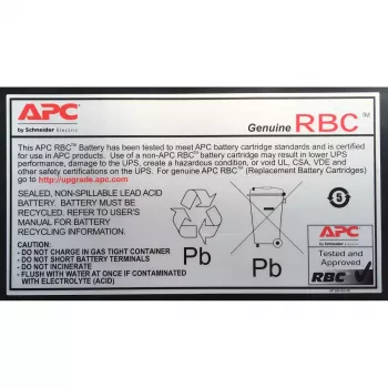 Cartucho de batería de repuesto APC RBC24 (OEM)