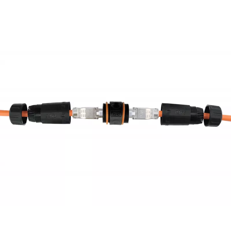 Acoplador en línea RJ45 Cat.6 Outdoor Equip 221162