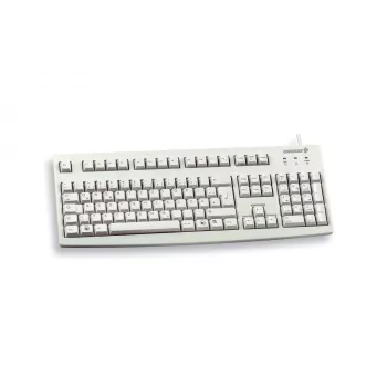 Teclado CHERRY G83-6105, universal, USB, QWERTZ, alemán, gris