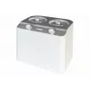 Máquina de helados Unold Doppio con compresor 2,4 L 250 W blanco seda, Blanco