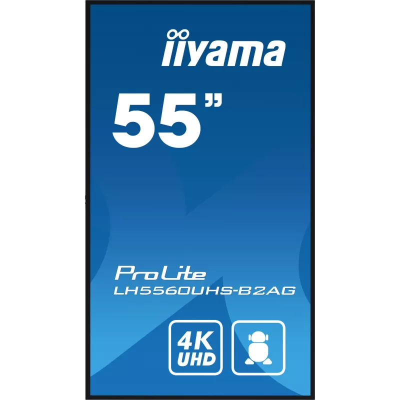 Pantalla de señalización digital iiyama LH5560UHS-B2AG A-board 138,7 cm (54,6
