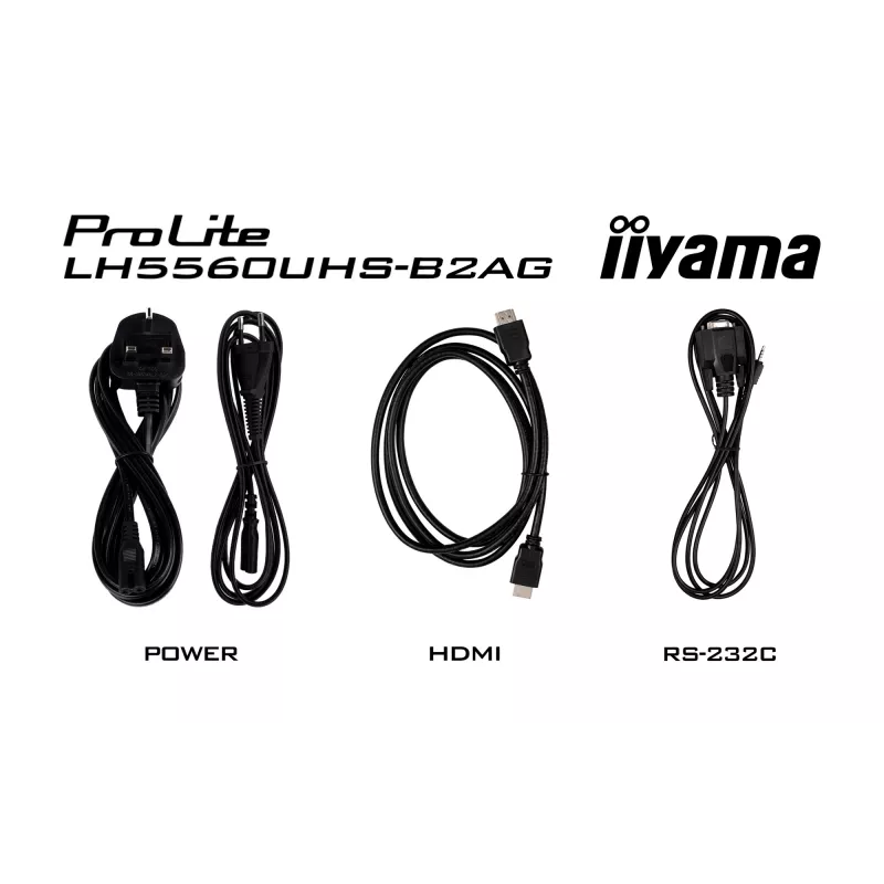 Pantalla de señalización digital iiyama LH5560UHS-B2AG A-board 138,7 cm (54,6