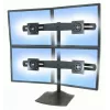 Soporte de sobremesa para monitor Ergotron DS Series DS100 Quad 61 cm Negro