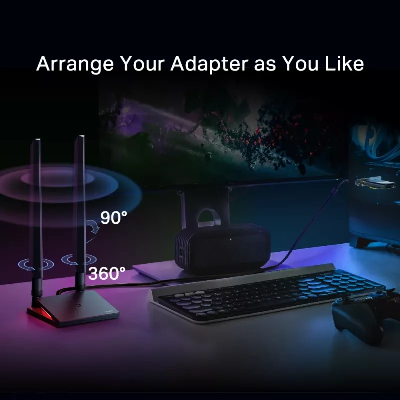 Adaptador PCIe TP-Link Archer BE9300 Wi-Fi 7 Bluetooth 5.4