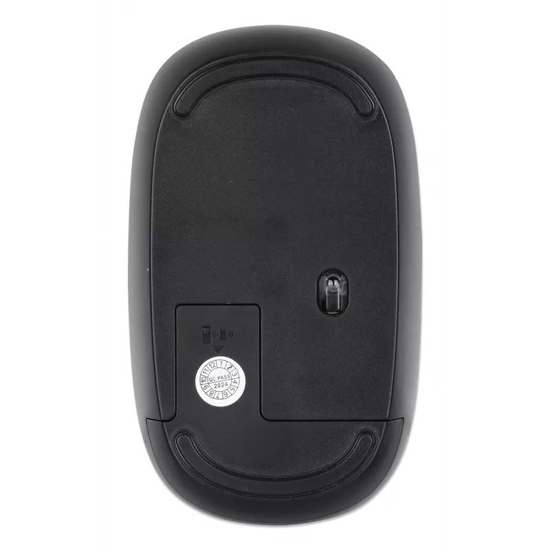 Ratón óptico inalámbrico Manhattan MW3050 USB