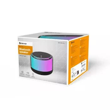Altavoz portátil Denver BTP-103 Negro 3 W Inalámbrico
