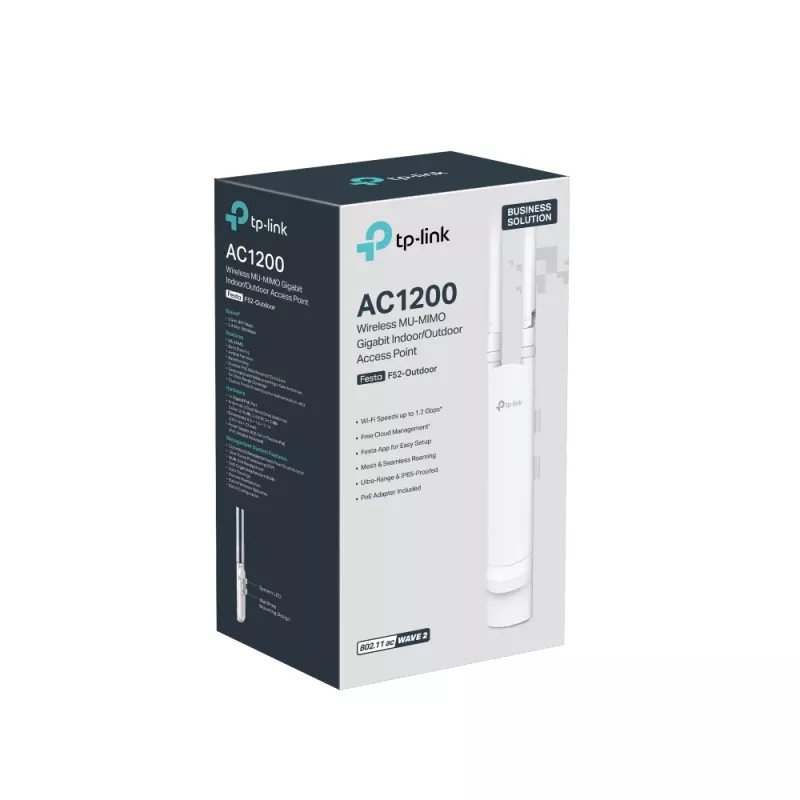 TP-Link Festa F52-Outdoor 1200 Mbit/s Blanco Power over Ethernet (PoE)