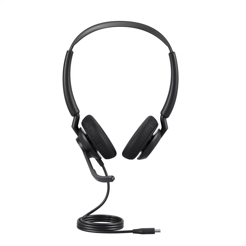 Jabra Engage 50 II - USB-C UC Estéreo, con cable, oficina/centro de llamadas, 65 g, auricular, negro
