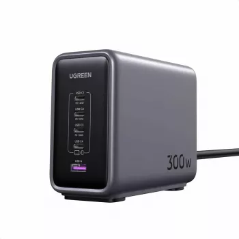 Ugreen 90903B cargador para dispositivos móviles universal negro, gris CA carga rápida interior