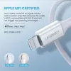 Ugreen 10493 cable Lightning 1 m blanco