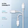 Ugreen 10493 cable Lightning 1 m blanco