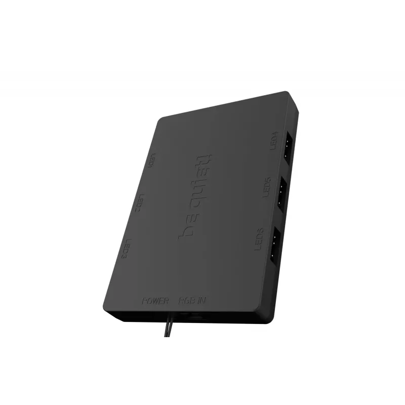 be quiet Light Wings 120mm ARGB PWM ventilador negro pack de 3