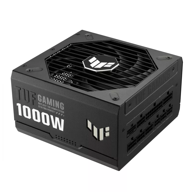 ASUS TUF Gaming 1000W Gold fuente de alimentación, ATX, 80 PLUS Gold, totalmente modular, ventilador de 135 mm, negra