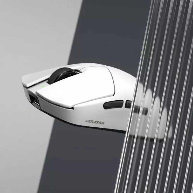 Ratón gaming COUGAR, Revenger Pro 4K, inalámbrico, blanco