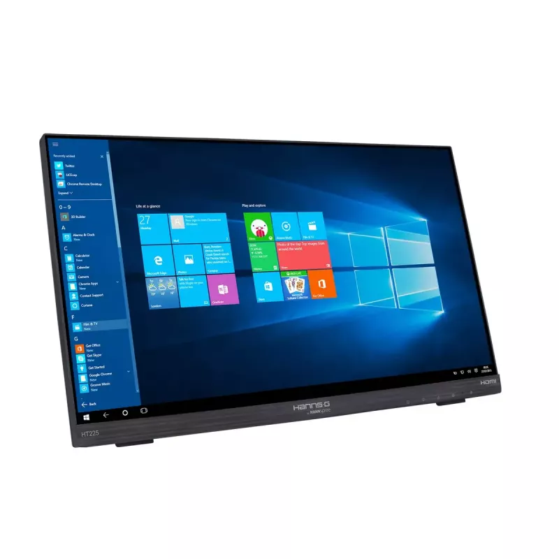 Hannspree HT225HPB monitor de ordenador 54,6 cm (21,5 inch) 1920 x 1080 píxeles Full HD LED táctil sobremesa negro