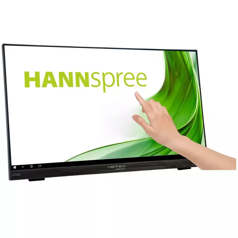 Hannspree HT225HPB monitor de ordenador 54,6 cm (21,5 inch) 1920 x 1080 píxeles Full HD LED táctil sobremesa negro