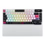 Teclado ASUS ROG Azoth X Gaming USB + RF Wireless + Bluetooth QWERTZ Blanco