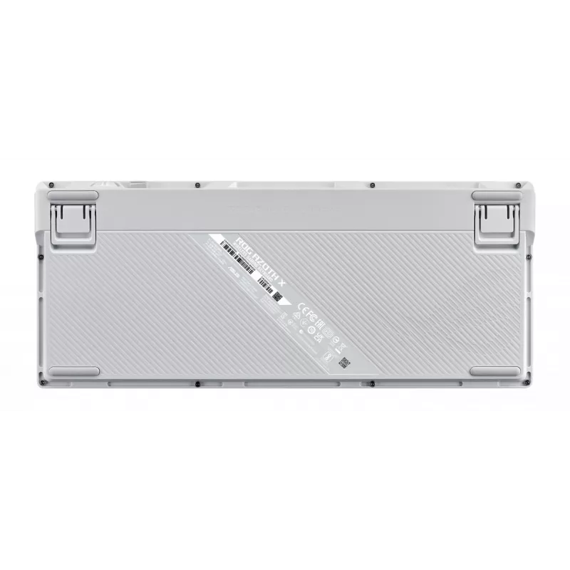 Teclado ASUS ROG Azoth X Gaming USB + RF Wireless + Bluetooth QWERTZ Blanco