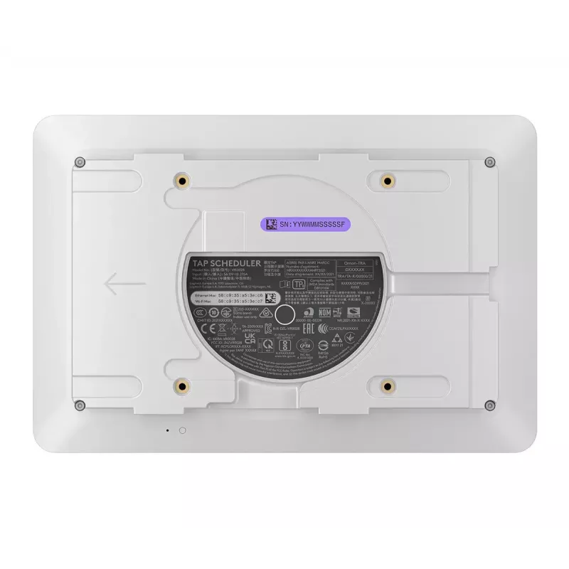 Logitech Tap Scheduler Blanco pantalla IPS de 10,1