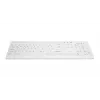 Teclado Contour Design Active Key AK-C8100F-FUS-W/GE médico RF Wireless QWERTZ Alemán Blanco